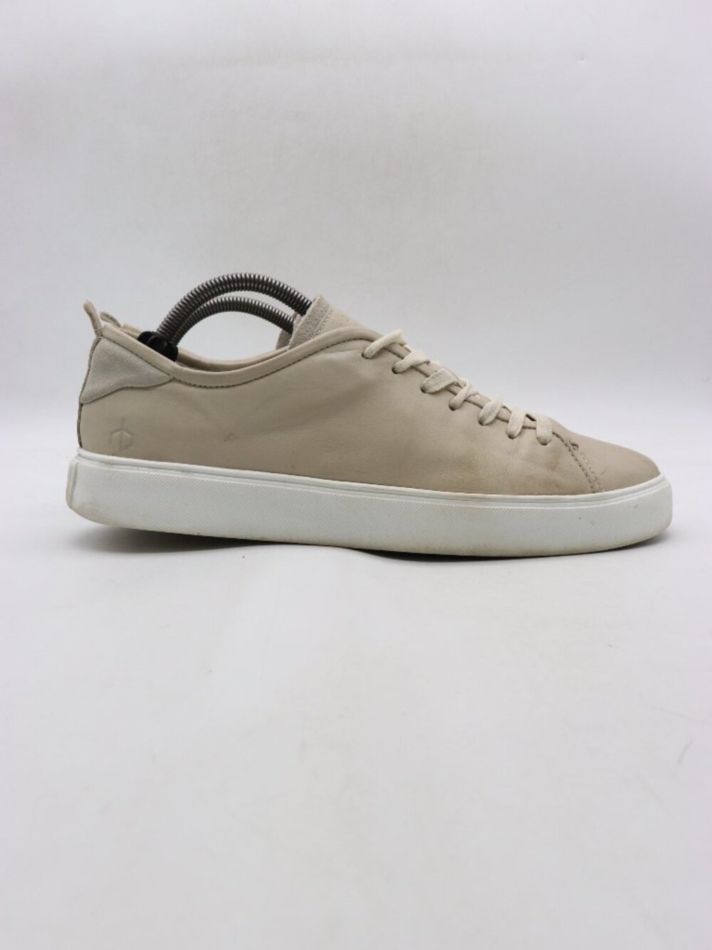 Rag & Bone Low Top Men's Size EU 43 Beige Leather Lace Up Casual Sneakers